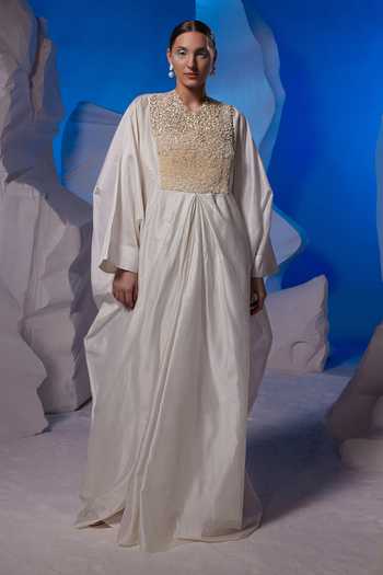 Samant Chauhan Sequin Embellished Kaftan 