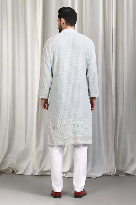 Aham-Vayam Jalsa Embroidered Kurta & Pant Set 