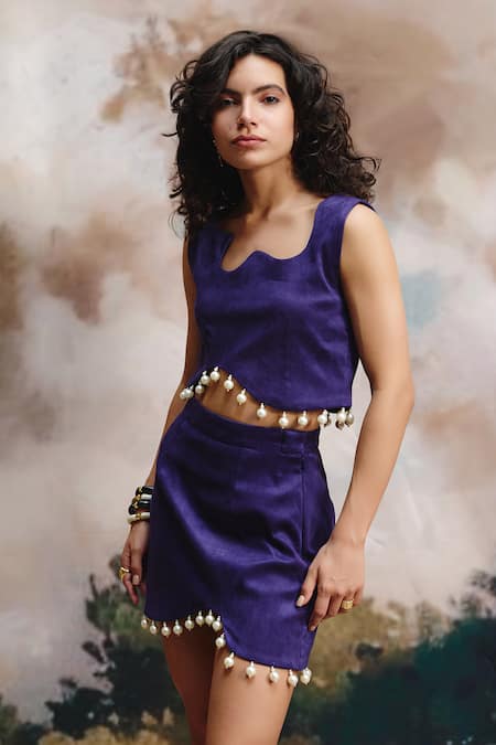 ZiP by Payal & Zinal Twilite Top & Skirt Co-ord Set 