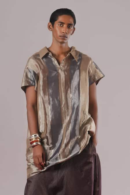 Urvashi Kaur Florance Handwoven Shirt