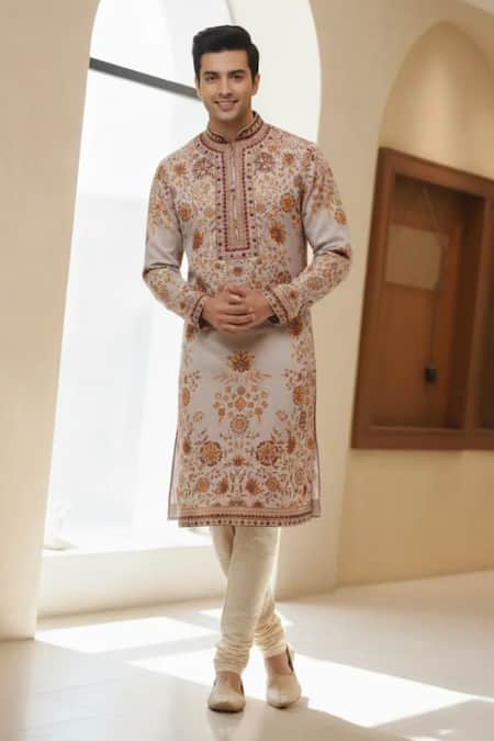 Char Chaand Floral Regal Kurta 