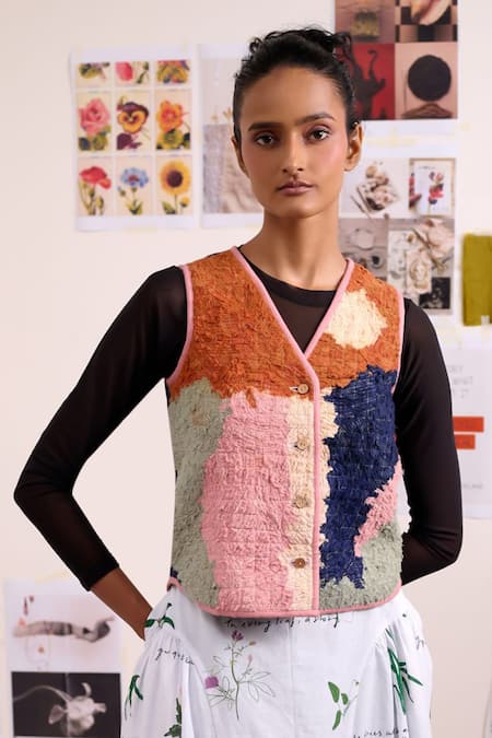 Doodlage Mirae Textured Jacket 