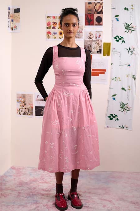 Doodlage Kyren Bandhani Pattern Dress 