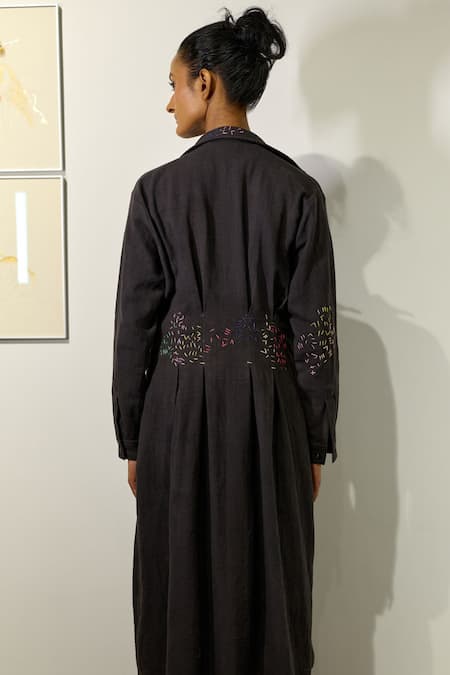 Doodlage Cecile Embroidered Dress 