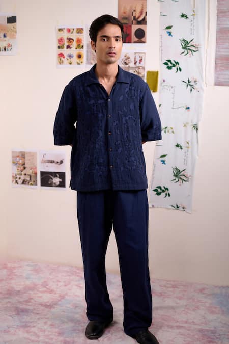 Doodlage Regen Navy Pant