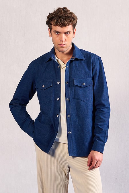Zazu Denim Collared Jacket 