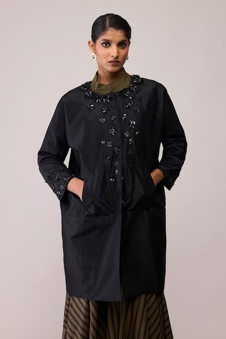 Bunka Diana Embroidered Long Jacket 