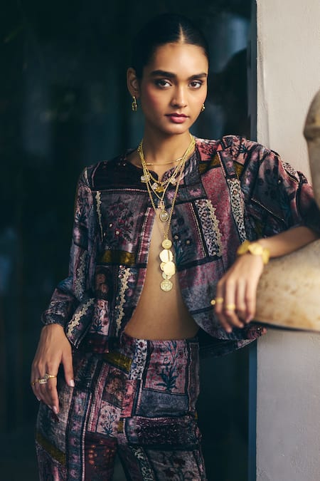 Bunka Zenia Velvet Jacket