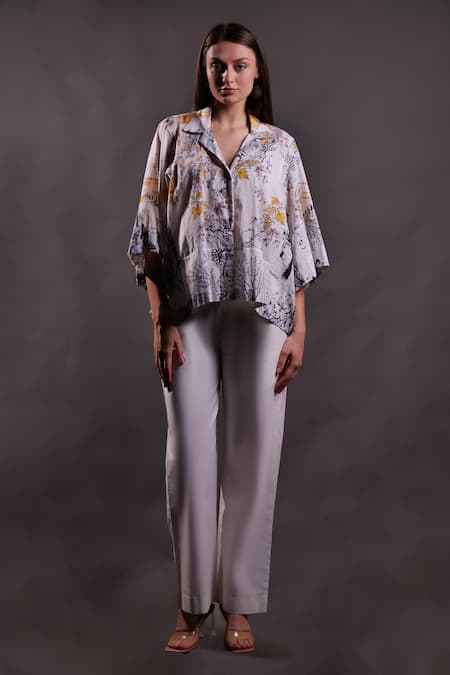 Rahul Singh Printed Shirt & Trouser Set 