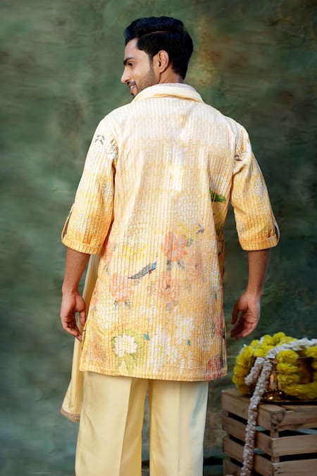 Archana Kochhar Floral Print Kurta Set 