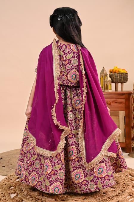 Taber Tikri Zari Work Lehenga Set 