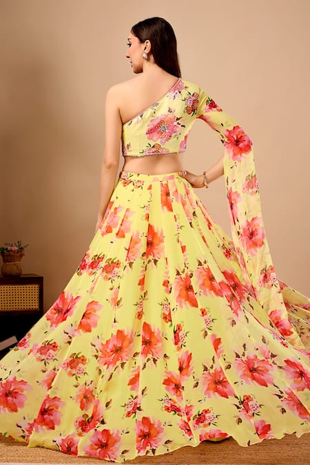 Damoiselle Soleil Bloom Printed Lehenga Set 