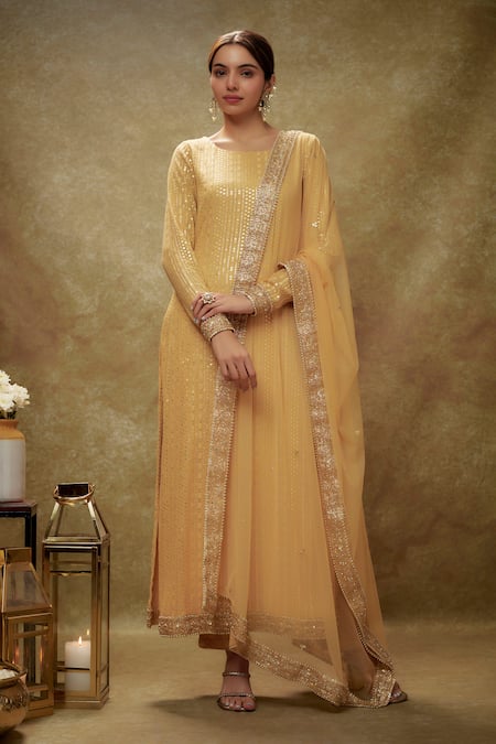 Renee label Zoya Sequin Work Kurta Pant Set 