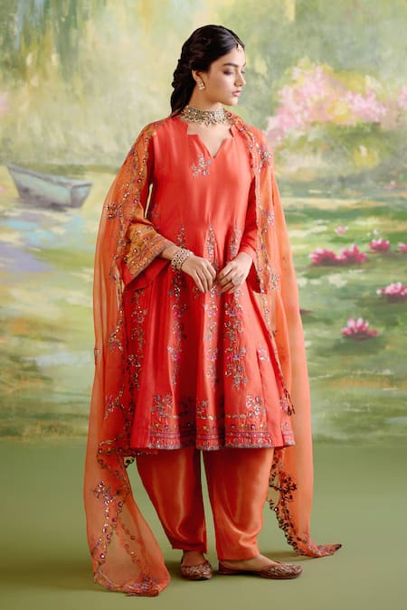 Naaz By Noor Jor Baagh Embroidered Anarkali Set 