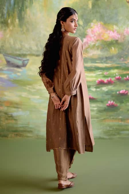 Naaz By Noor Jor Baagh Chanderi Kurta Set 