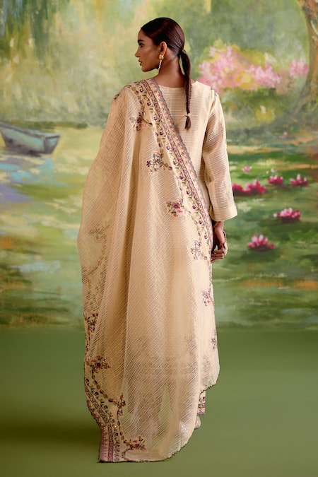 Naaz By Noor Jor Baagh Chanderi Kurta Set 