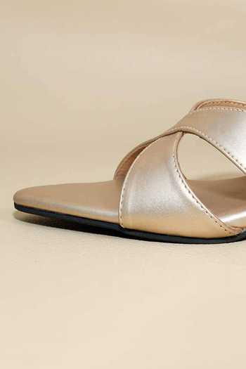 Sana K luxurious Footwear_Beige Spring Kitten Heels _Online_at_Aza_Fashions
