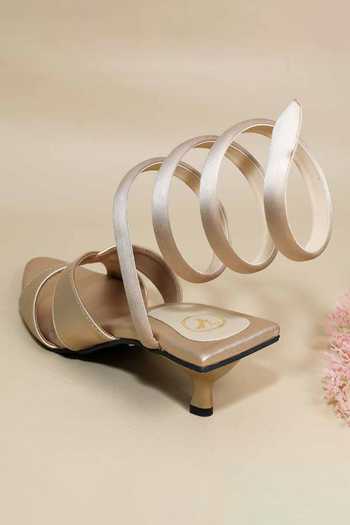 Buy_Sana K luxurious Footwear_Beige Spring Kitten Heels _Online_at_Aza_Fashions