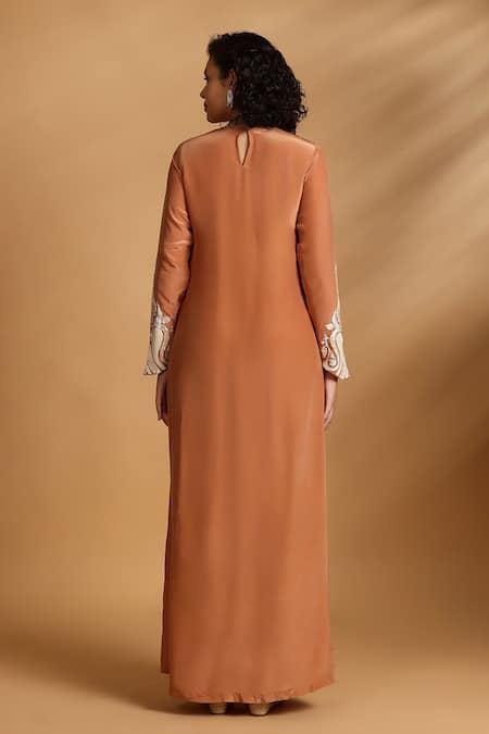 GOLDN Hand Embroidered Kaftan 