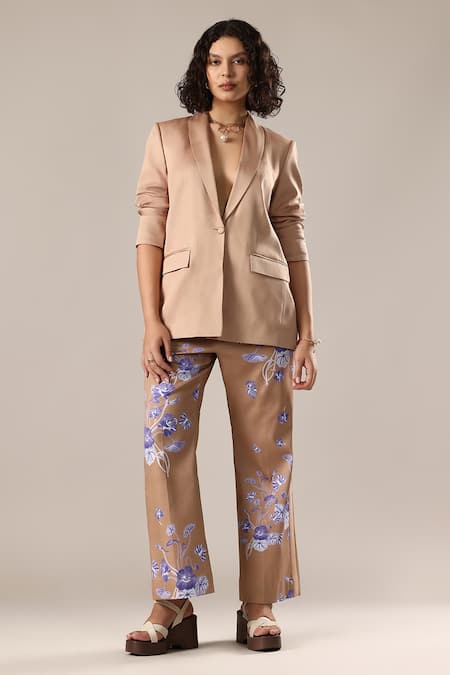 GOLDN Printed Trouser Set 