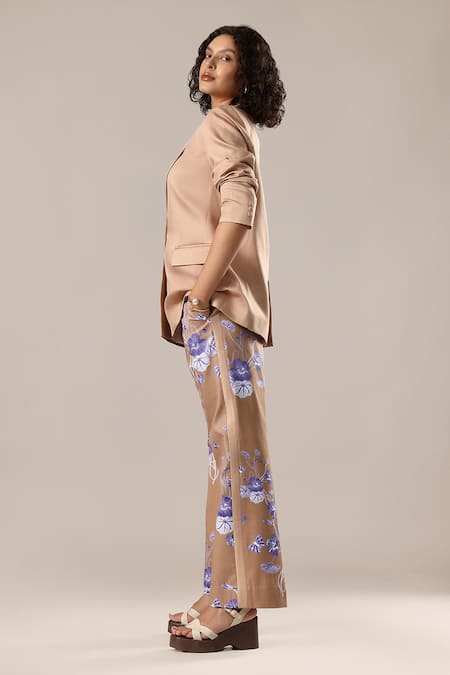 GOLDN Printed Trouser Set 