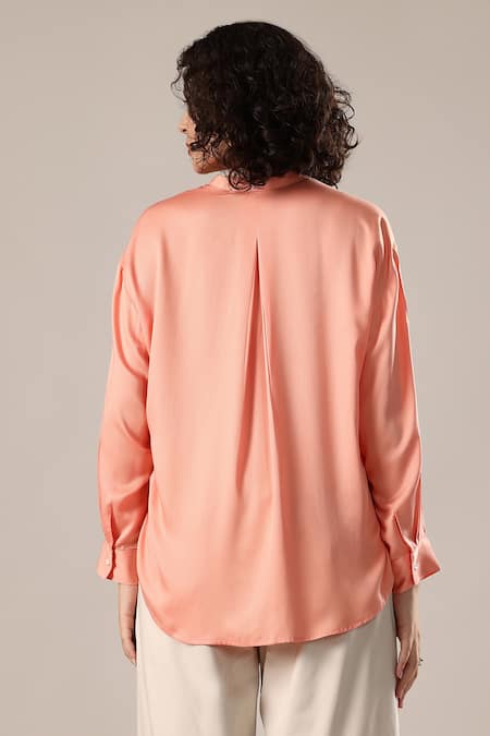 GOLDN Floral Hand Embroidered Shirt 