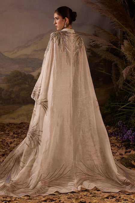 Samant Chauhan Hand Embroidered Cape 
