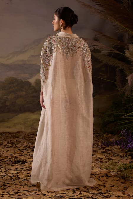 Samant Chauhan Embellished Cape 