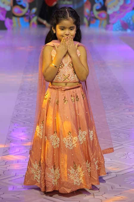 Yuvraani Jaipur Hand Embroidered Lehenga Set 