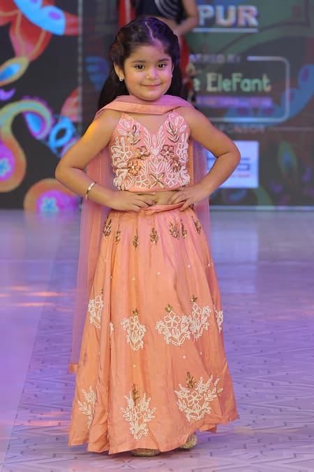 Yuvraani Jaipur Hand Embroidered Lehenga Set 