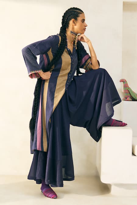 Swatti Kapoor Grace Striped Flared Pant 