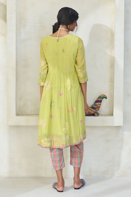 Swatti Kapoor James Handwoven Chanderi Kurta