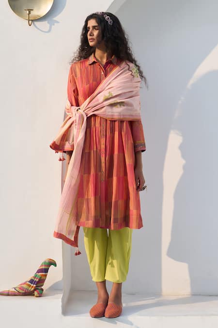 Swatti Kapoor Kiki Handwoven Chanderi Dupatta 