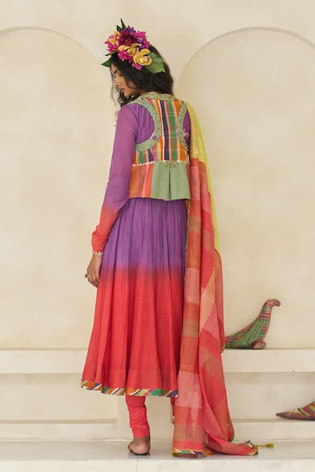 Swatti Kapoor Emily Handwoven Chanderi Kurta