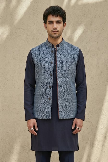 Bubber Couture Iron Gate Embroidered Bundi 