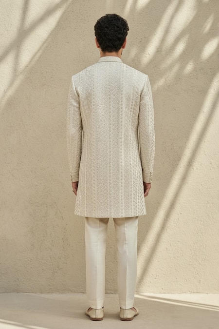 Bubber Couture Mosaic Embroidered Sherwani Jacket 