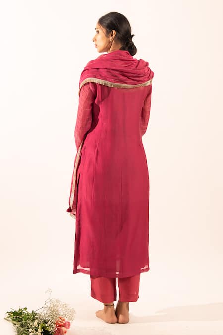 Tatwa Resham Embroidered Kurta Set 