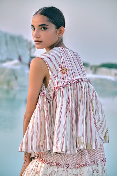 Ahmev Pwint Tie Up Top 