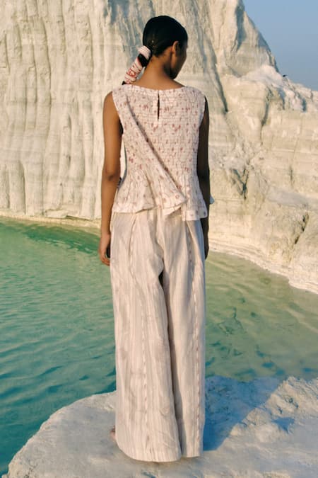 Ahmev Zeya Ruched Top 