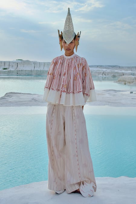 Ahmev Hand Screen Print Top 