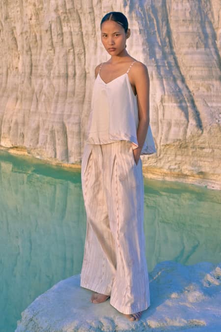 Ahmev Thura Pleated Pant 