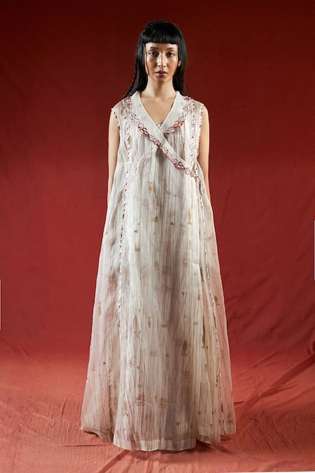 Ahmev Ashin Organza Overlay 