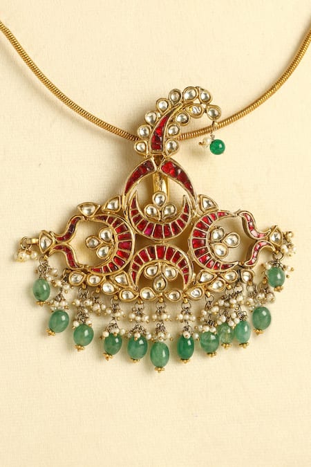 Mero Jewellery Handcrafted Kundan Necklace  