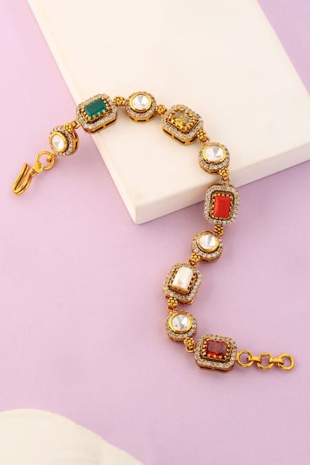 Mero Jewellery Stone Embellished Bracelet 