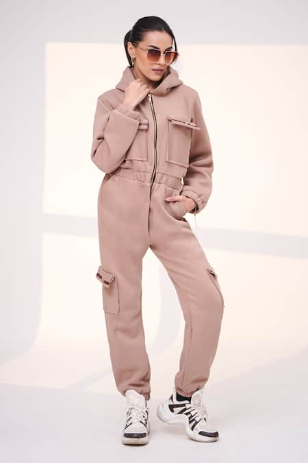 The Episode Glitch Hooded Jumpsuit 