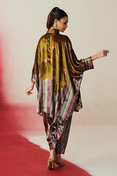 Rainas Aaina Printed Tunic Pant Set 