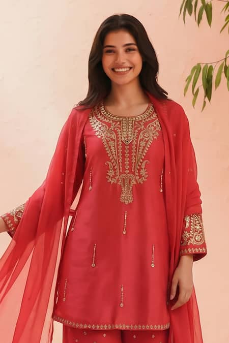 Seams Pret And Couture Noori Embroidered Kurta Set 