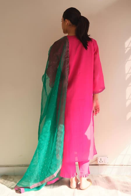 Juanita By Shubhda Inara Embroidered Kurta Set