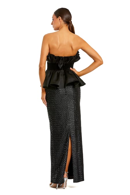 Mac Duggal Sequin Embellished Dress 