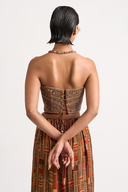 Ott The Kutch Embroidered Corset 